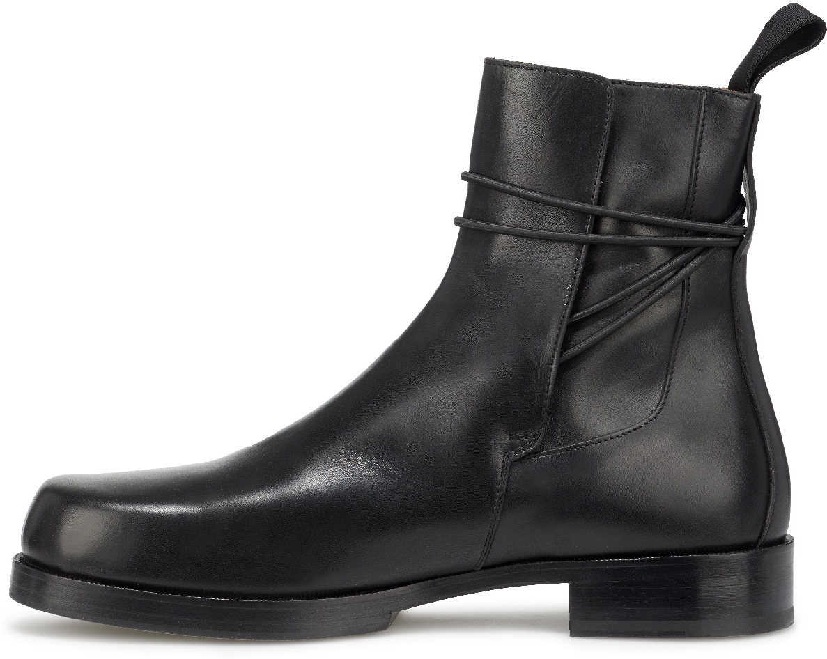 1017 ALYX 9SM: Black Low Buckle Boot - 2