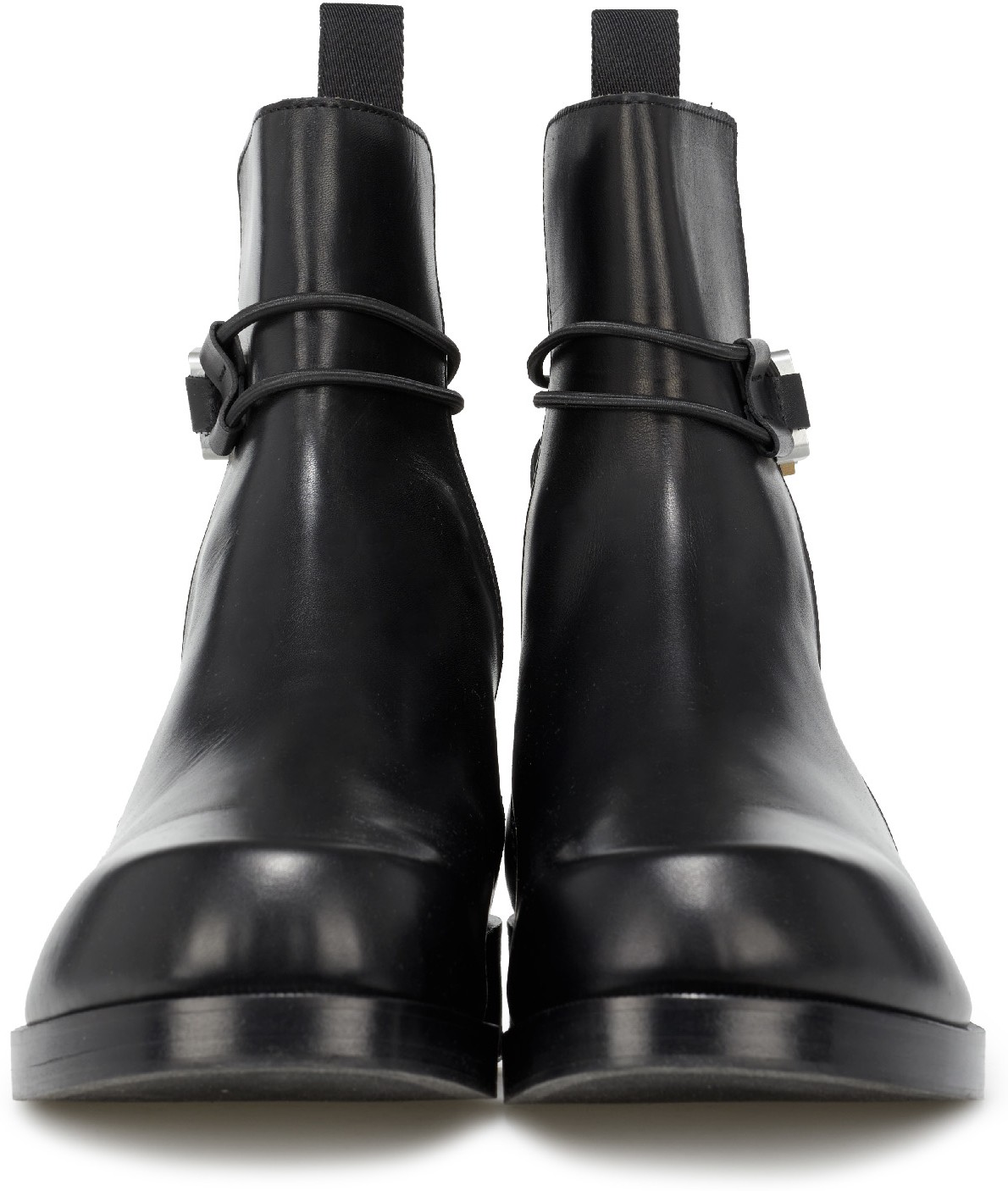 1017 ALYX 9SM: Black Low Buckle Boots - 3