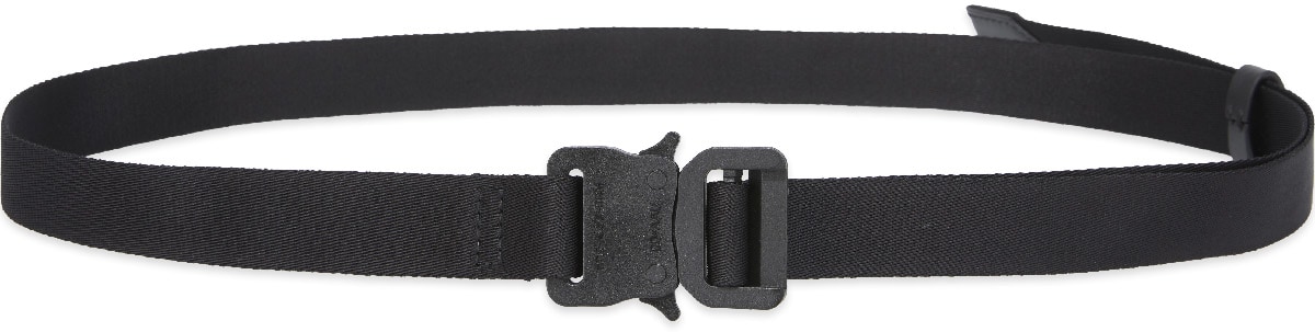 1017 ALYX 9SM: Black Medium Nylon Buckle Rollercoaster Belt - 1