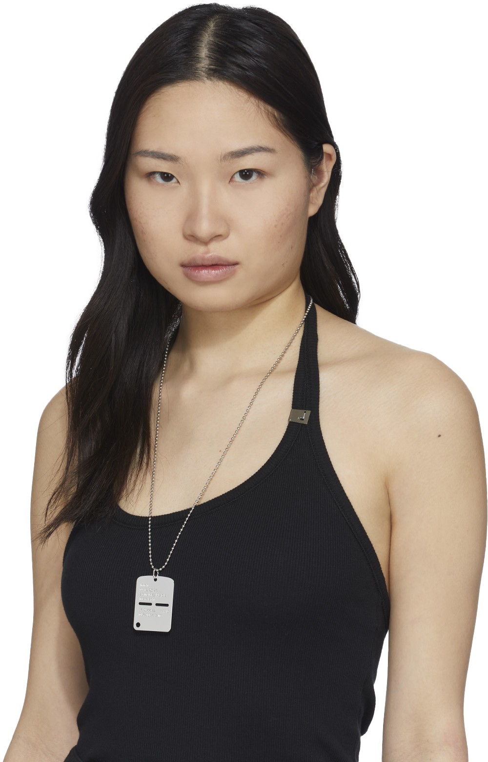 1017 ALYX 9SM: Argent Collier Militaire Argent - 4