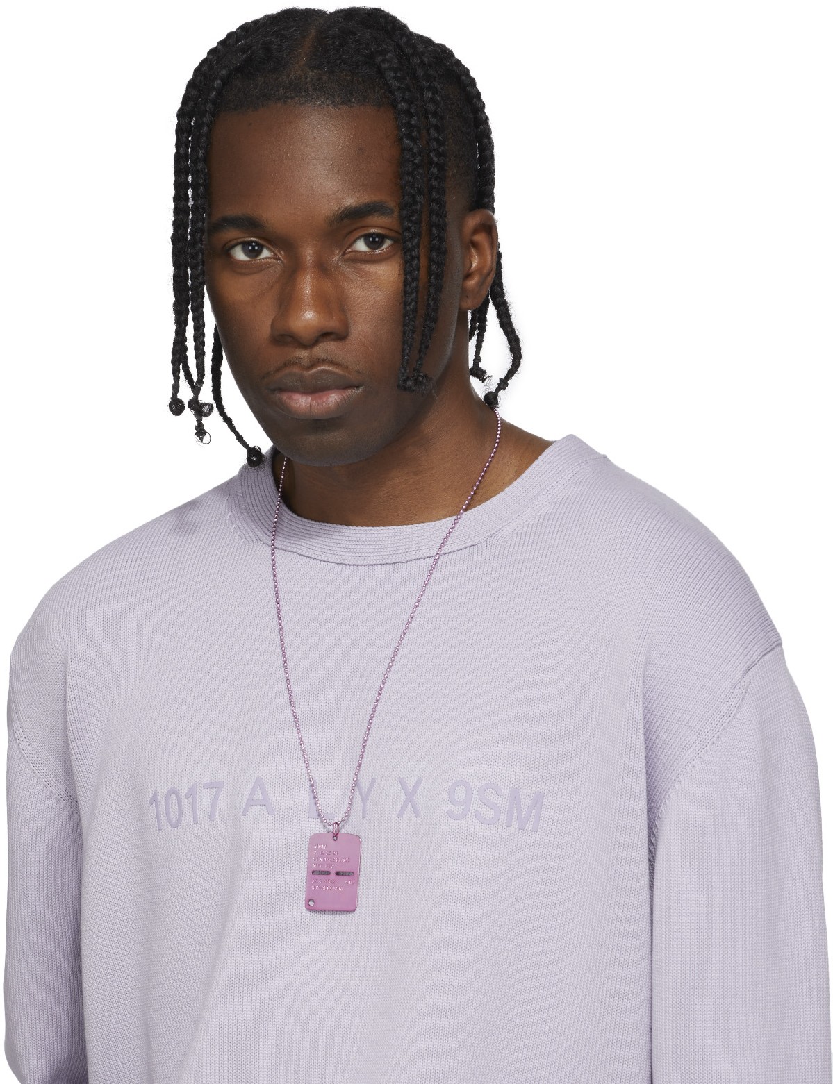 1017 ALYX 9SM: Pink Military Tag - 3