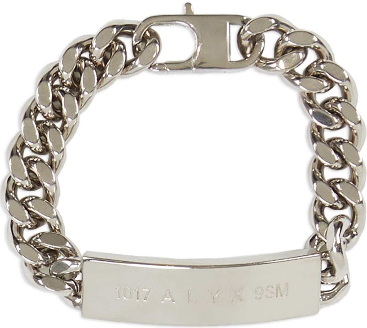 1017 ALYX 9SM: Silver ID Bracelet - 1