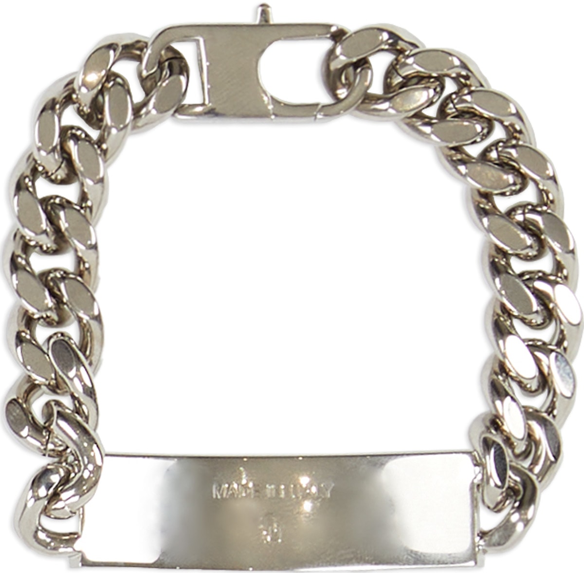 1017 ALYX 9SM: Argent Bracelet ID Argent - 2