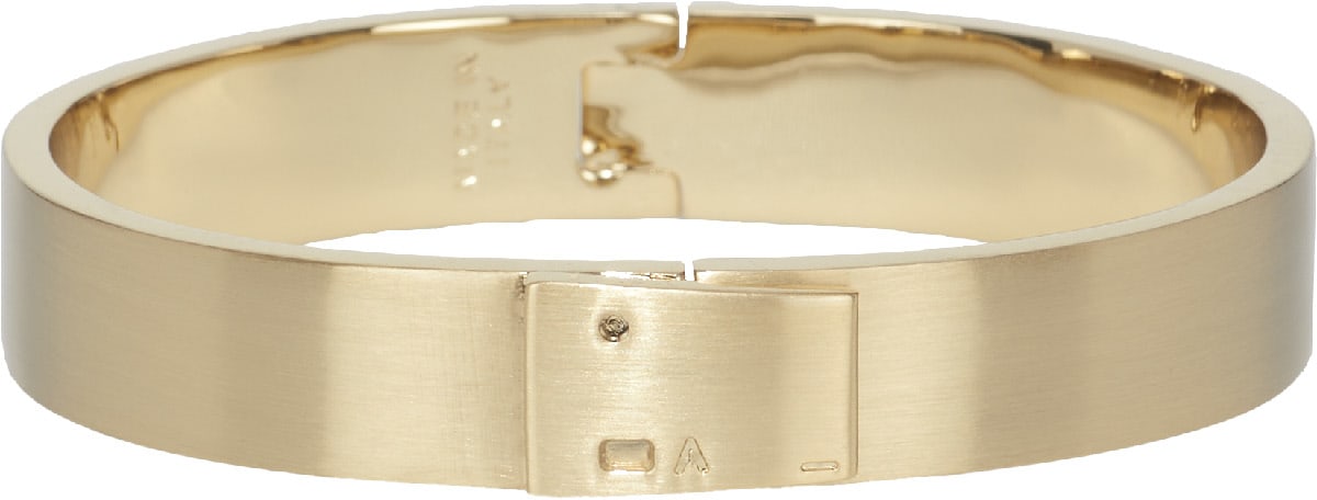 1017 ALYX 9SM: Gold Lightercap Cuff - 1
