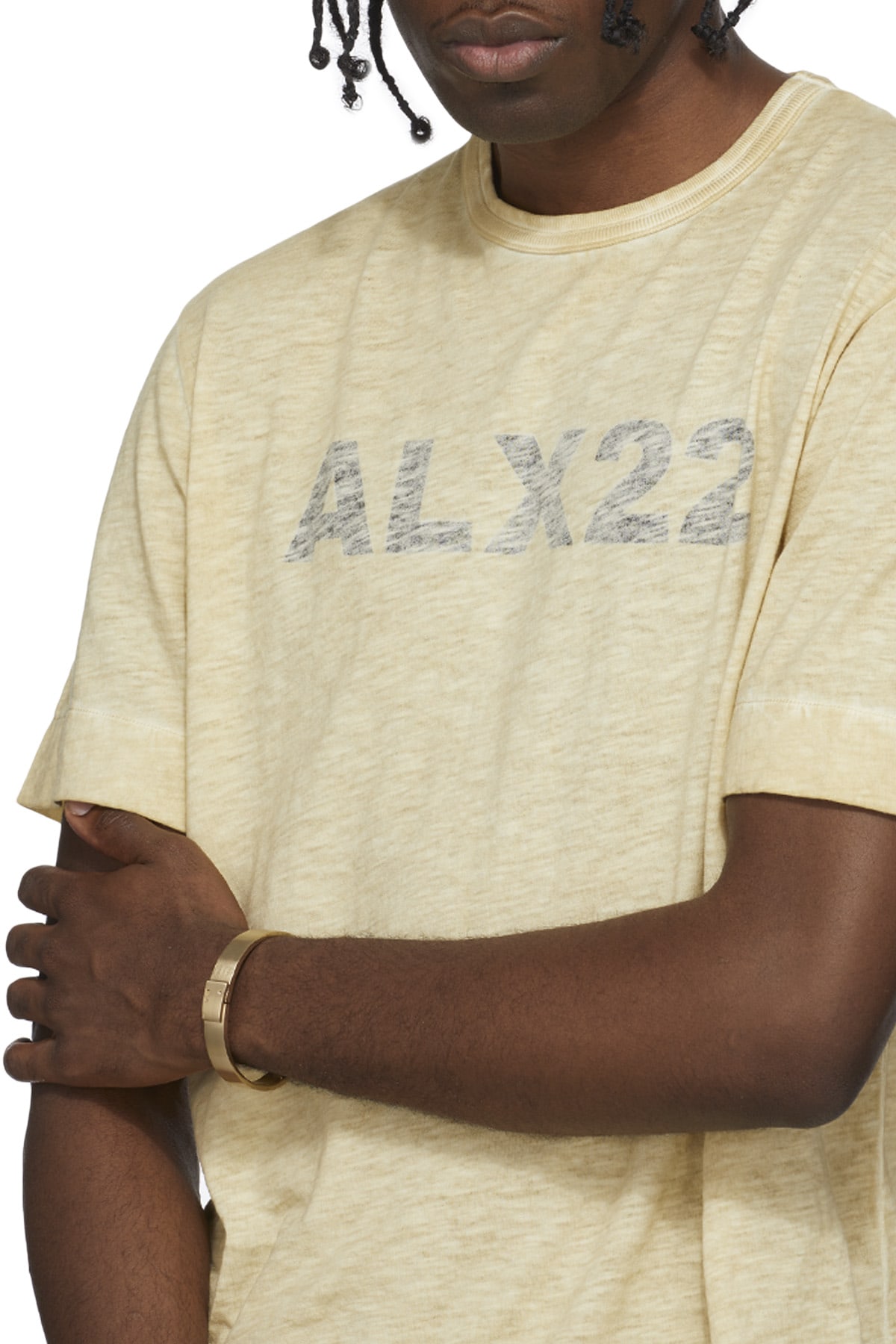 1017 ALYX 9SM: Gold Lightercap Cuff - 3