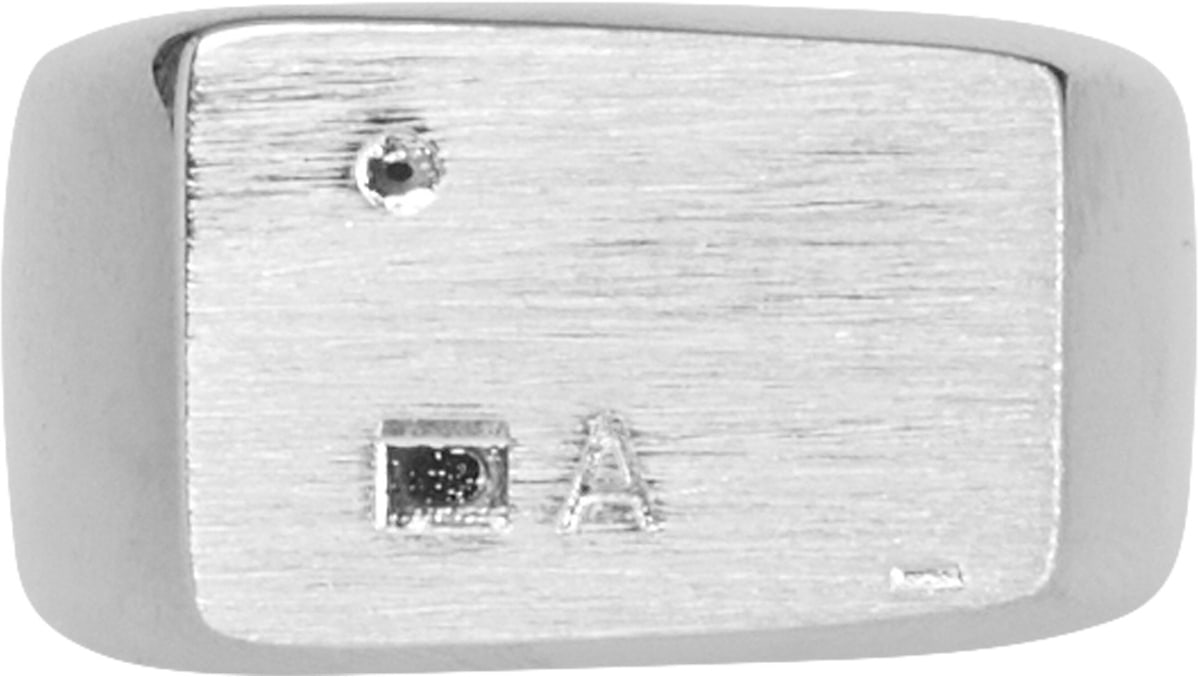 1017 ALYX 9SM: Silver Lightercap Ring - 1