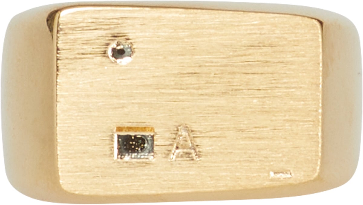 1017 ALYX 9SM: Or Bague Lightercap Or - 1