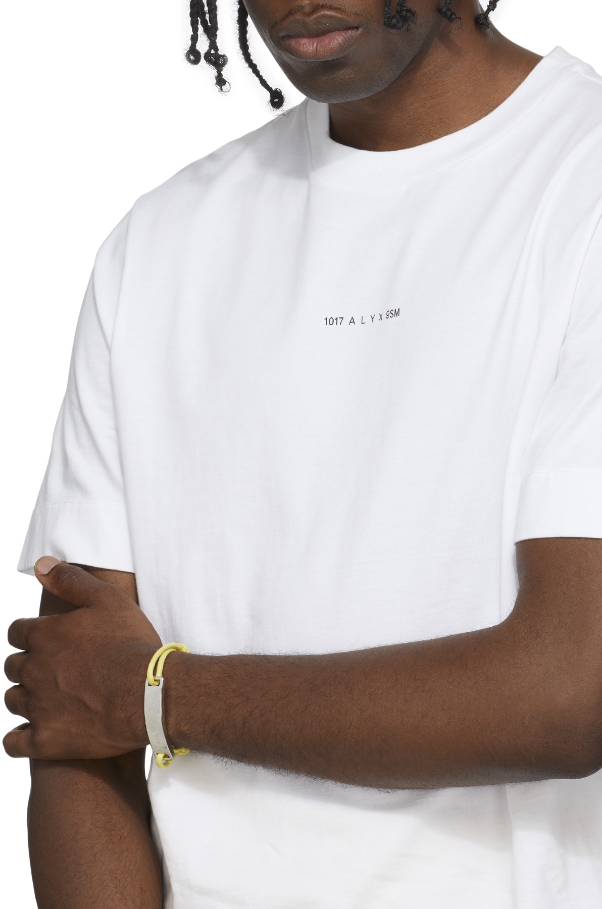 1017 ALYX 9SM: Yellow Band ID Bracelet - 3