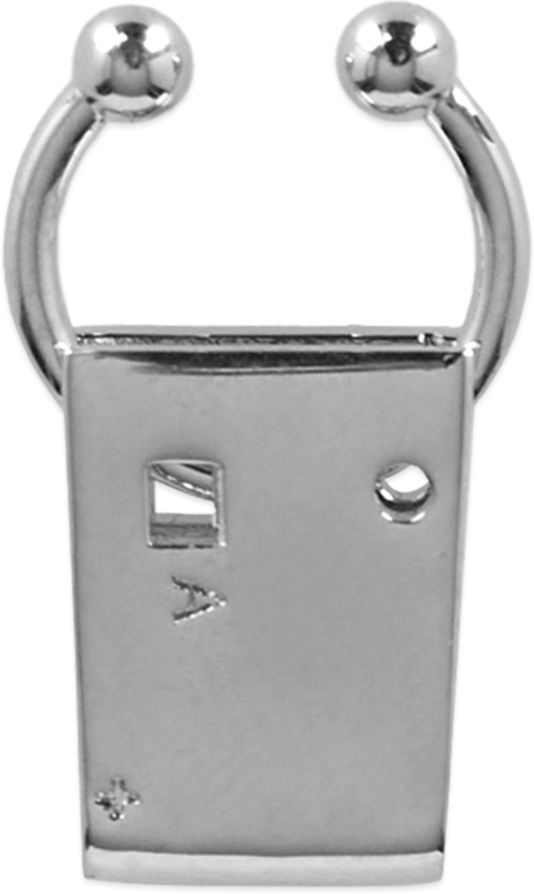 1017 ALYX 9SM: Argent Anneau de Septum Lightercap Argent - 1