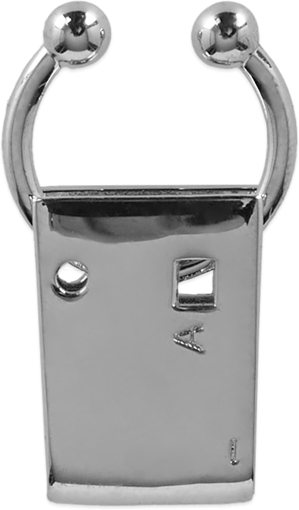 1017 ALYX 9SM: Argent Anneau de Septum Lightercap Argent - 2