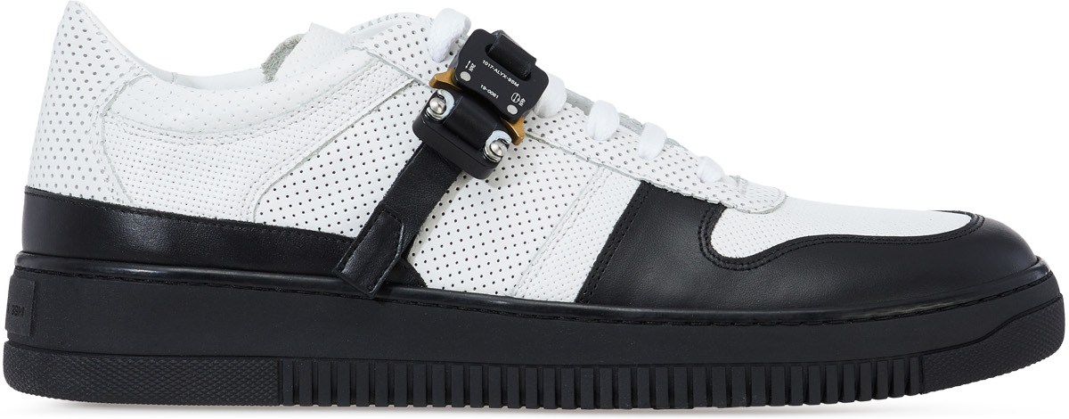 1017 ALYX 9SM: White Buckle Low Sneaker - 1