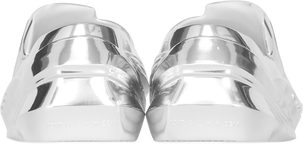 1017 ALYX 9SM: Silver Mono Slip On - 5