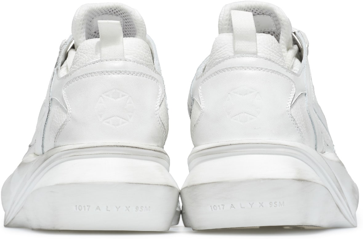 1017 ALYX 9SM: Blanc Baskets Mono Hiking Blanc - 5