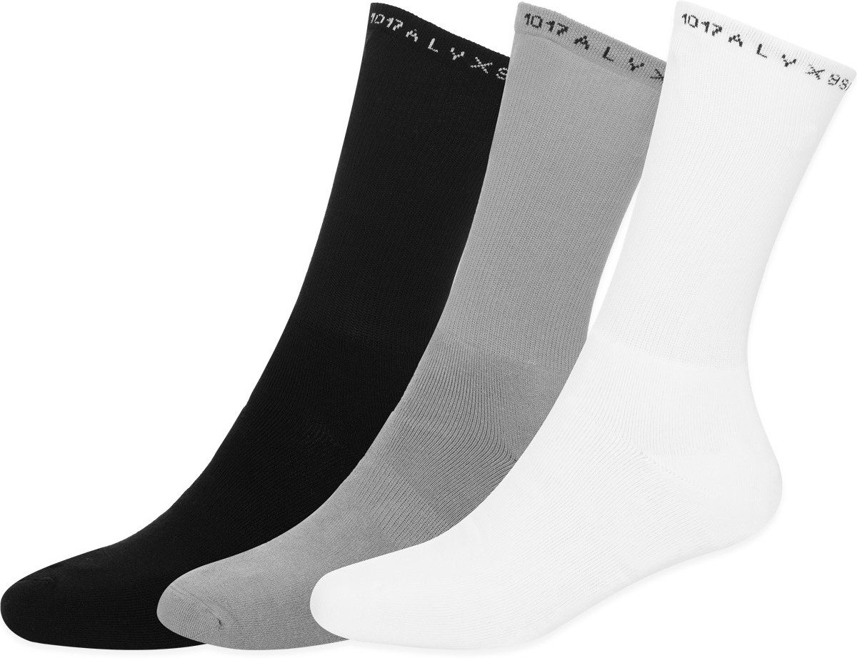 1017 ALYX 9SM: Multicolor 3 Pack Logo Socks - 1