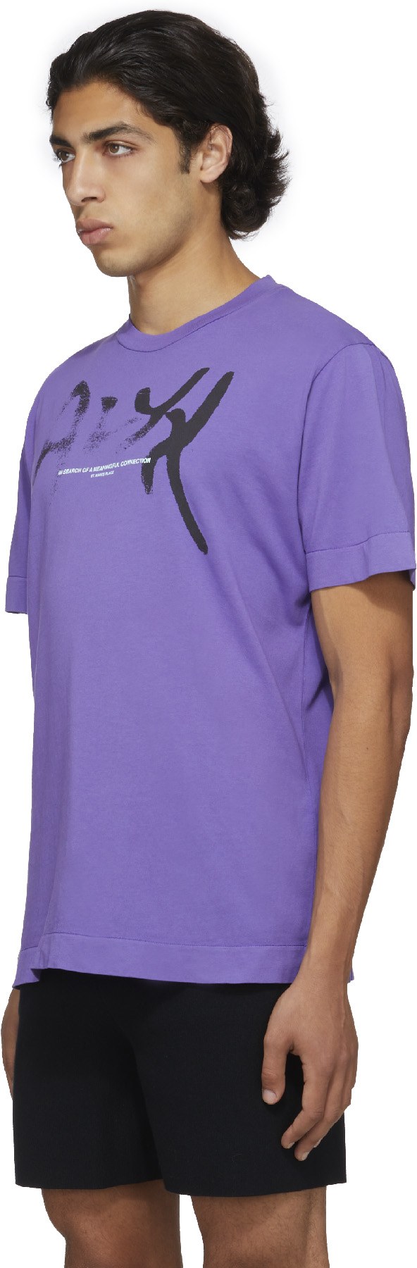 1017 ALYX 9SM: Purple Meaningful Connection T-Shirt - 2