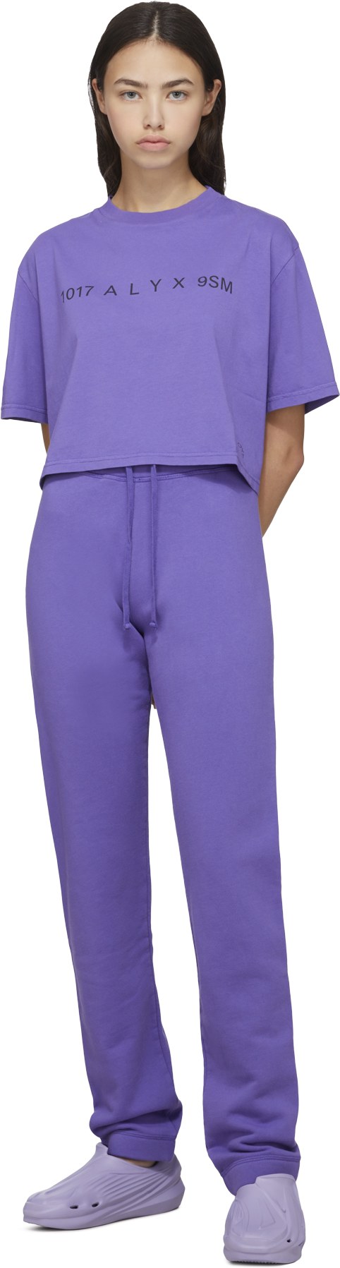1017 ALYX 9SM: Purple Lightercap Sweatpant - 4