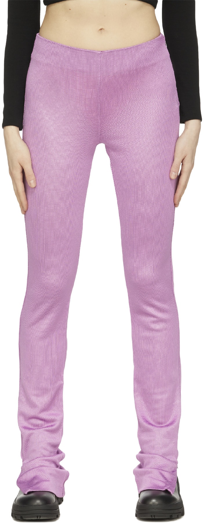 1017 ALYX 9SM: Pink Zip Legging - 1