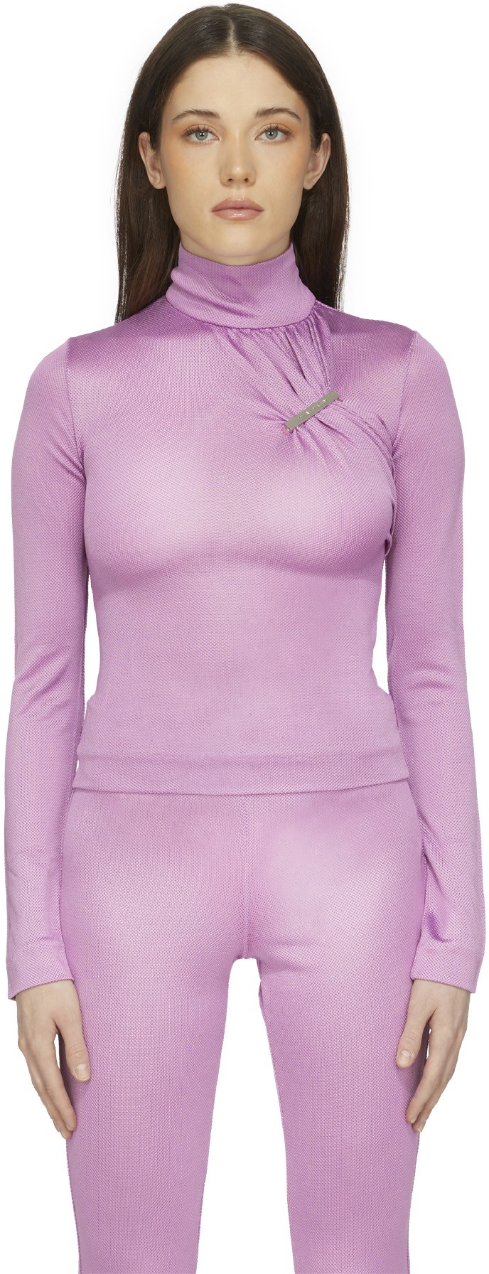1017 ALYX 9SM: Rose Haut Barre Métallique Rose - 1