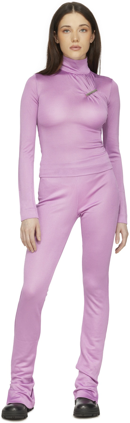 1017 ALYX 9SM: Rose Haut Barre Métallique Rose - 4
