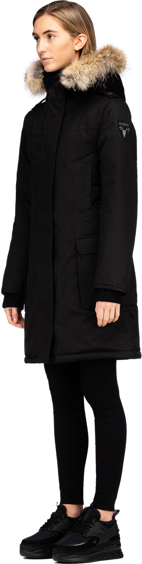 Nobis: Black Abby Parka - 2