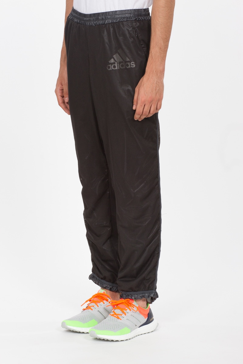adidas by Kolor: Gris Pantalon de détendu Mesh Gris - 4