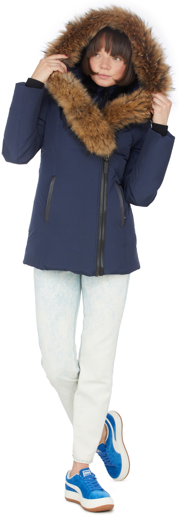 Mackage: Blue Adali-F Coat - 4