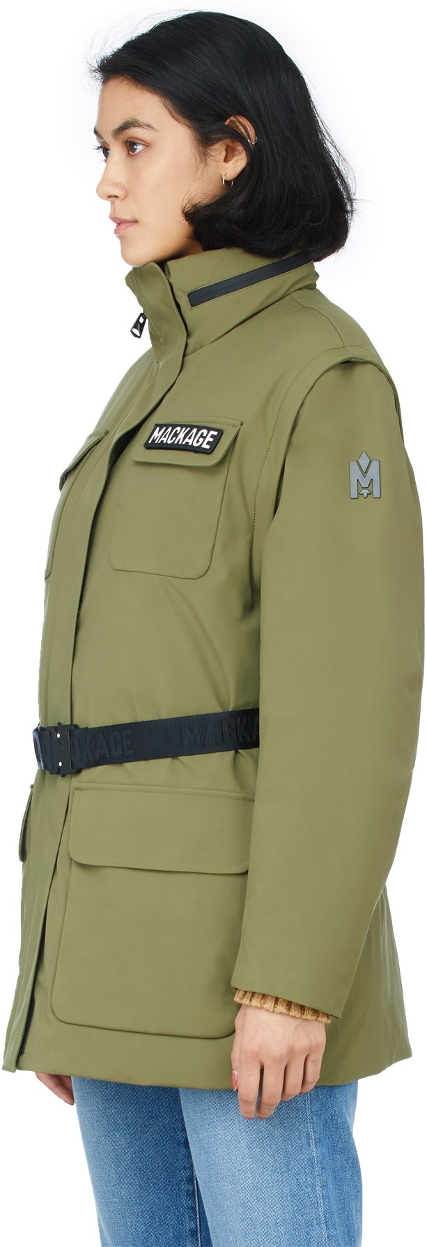 Mackage: Vert Manteau Agata Vert - 2