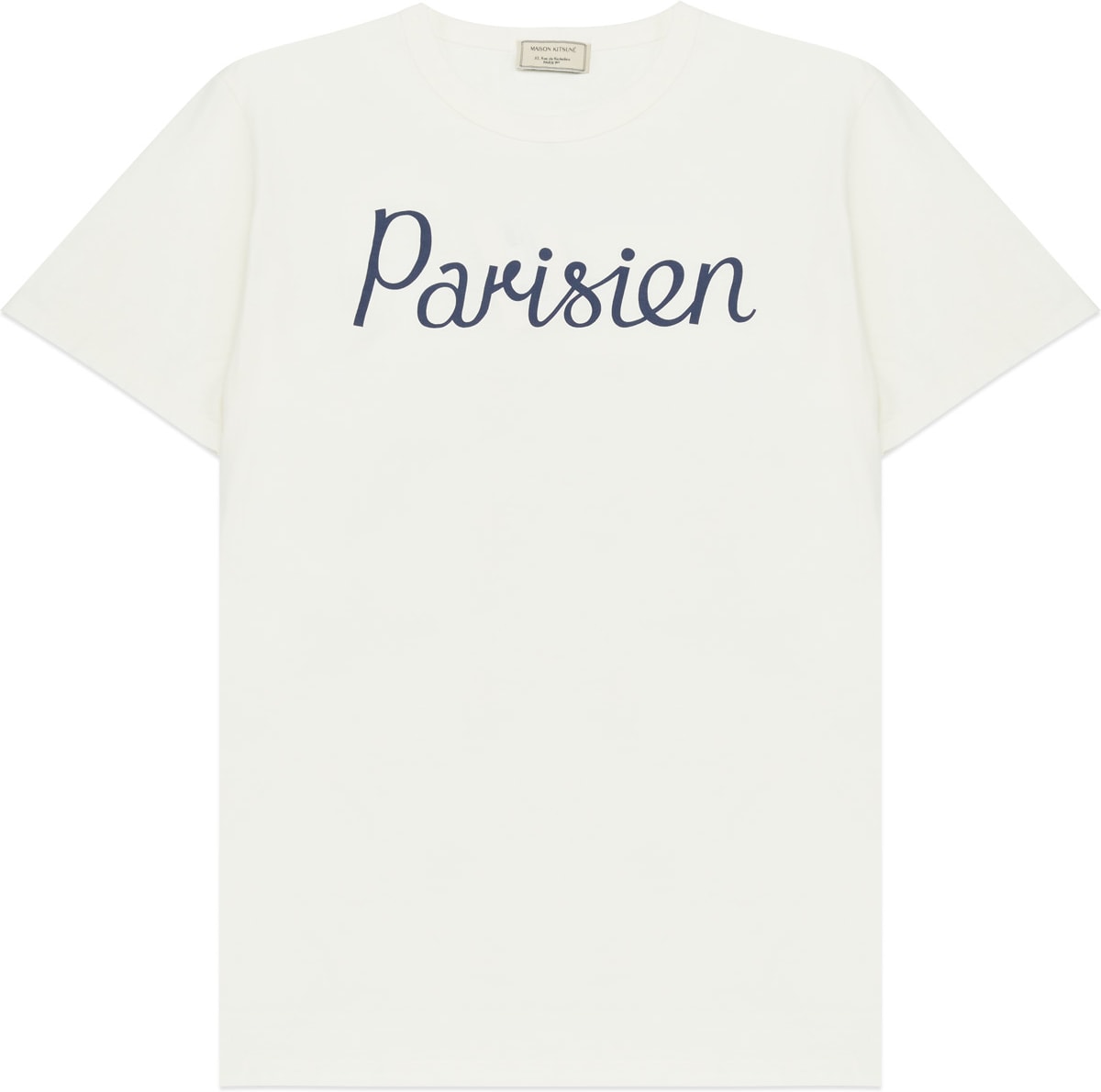 Maison Kitsuné: Neutrales T-Shirt Classique Parisien Neutrales - 1