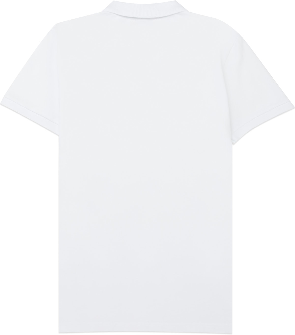 Maison Kitsuné: White Tricolor Fox Patch Classic Polo Shirt - 2