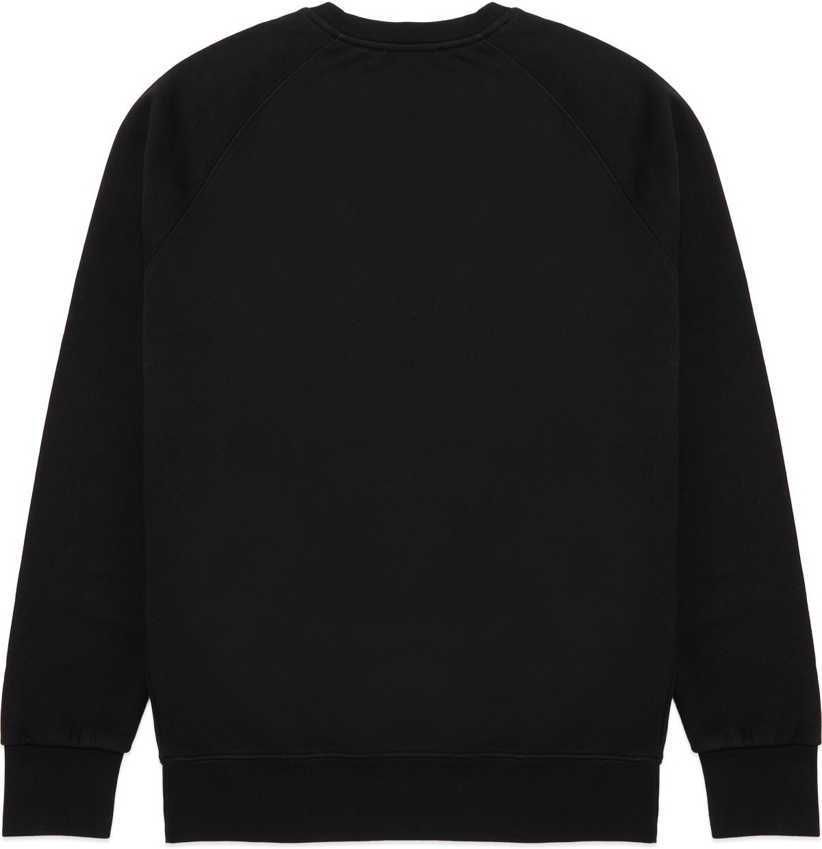 Maison Kitsuné: Black Palais Royal Classic Crew Sweater - 2