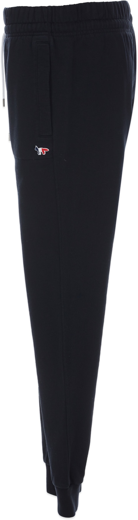 Maison Kitsuné: Black Tricolor Fox Patch Classic Jogger - 2