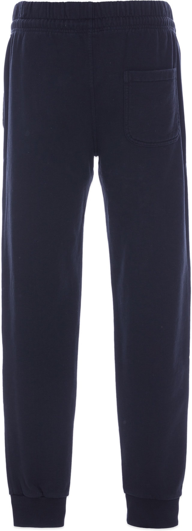 Maison Kitsuné: Blue Tricolor Fox Patch Classic Jogger - 3