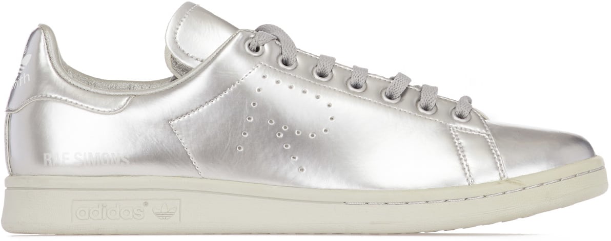 adidas by Raf Simons: Argent Chaussures Raf Simons Stan Smith Argent - 1