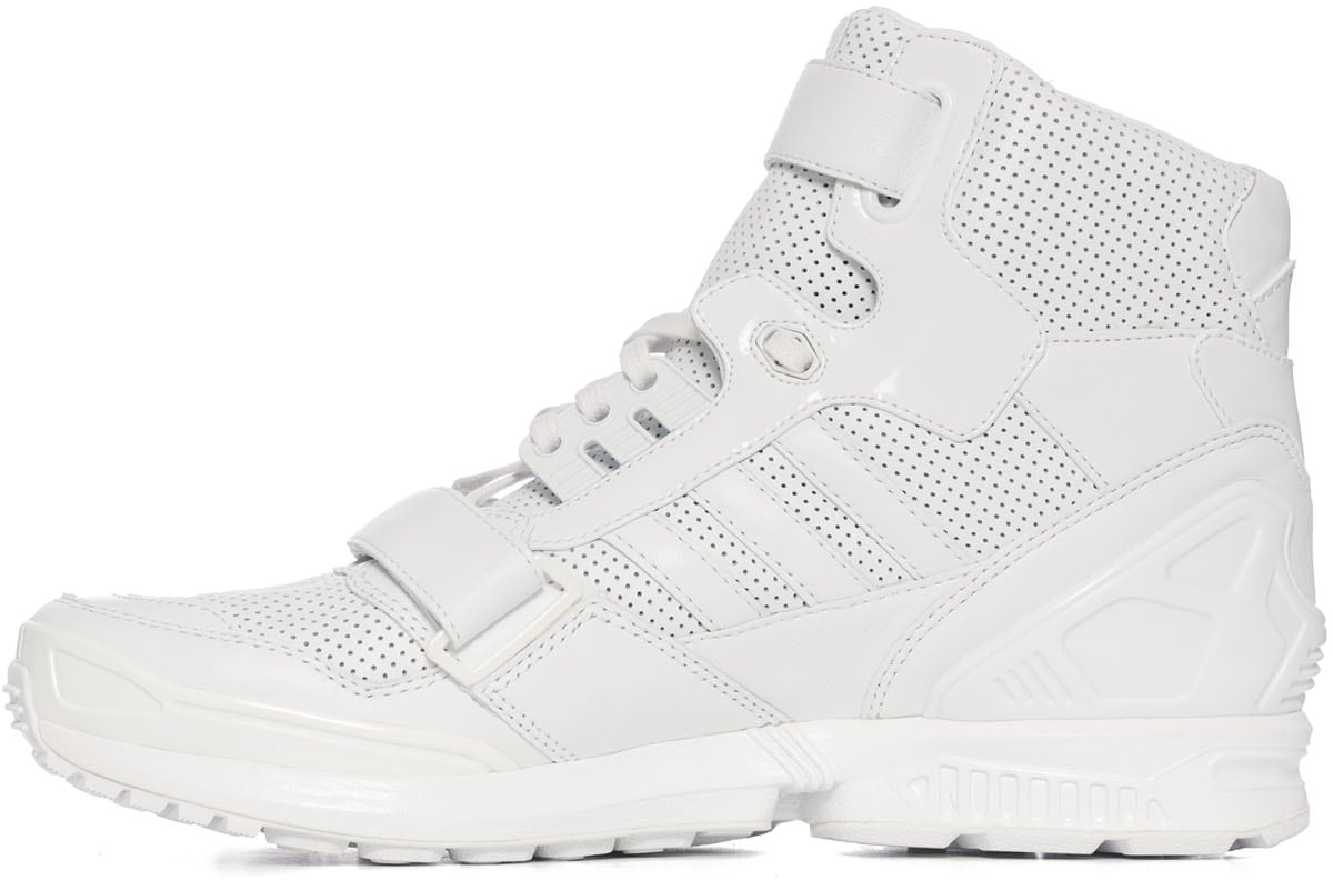 adidas Originals: Blanc ZX 8000 Chaussures Mi Blanc - 2