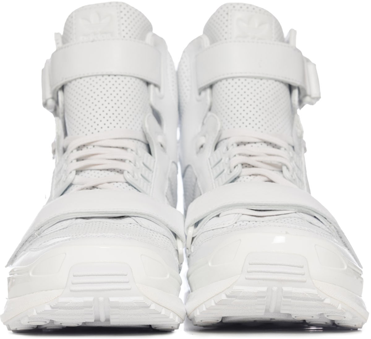 adidas Originals: White Junn.J ZX 8000 Mid - 3