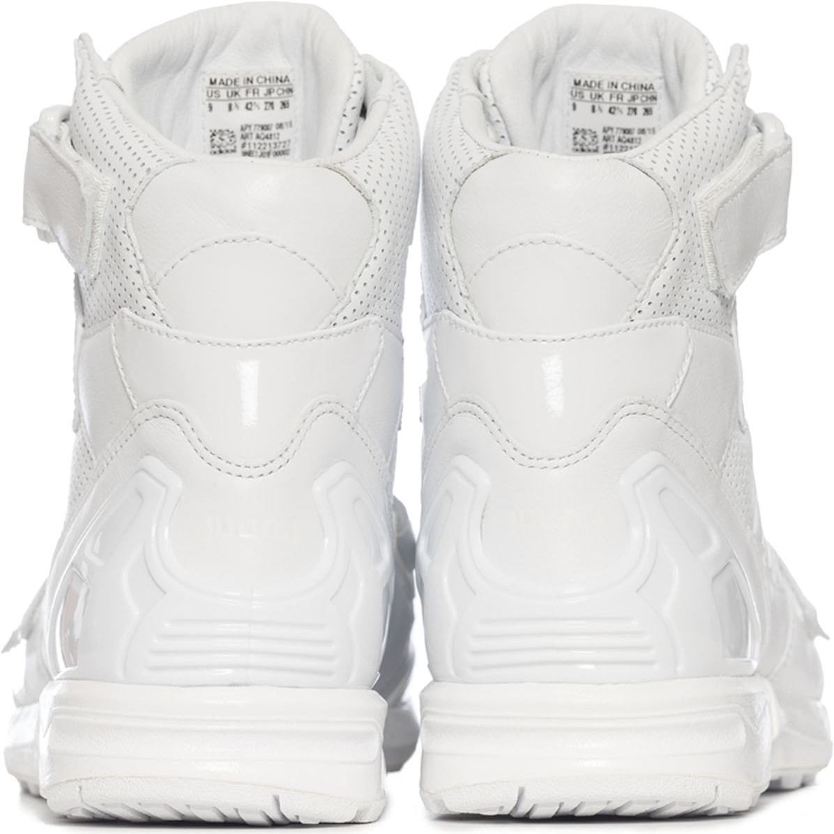 adidas Originals: Blanc ZX 8000 Chaussures Mi Blanc - 4