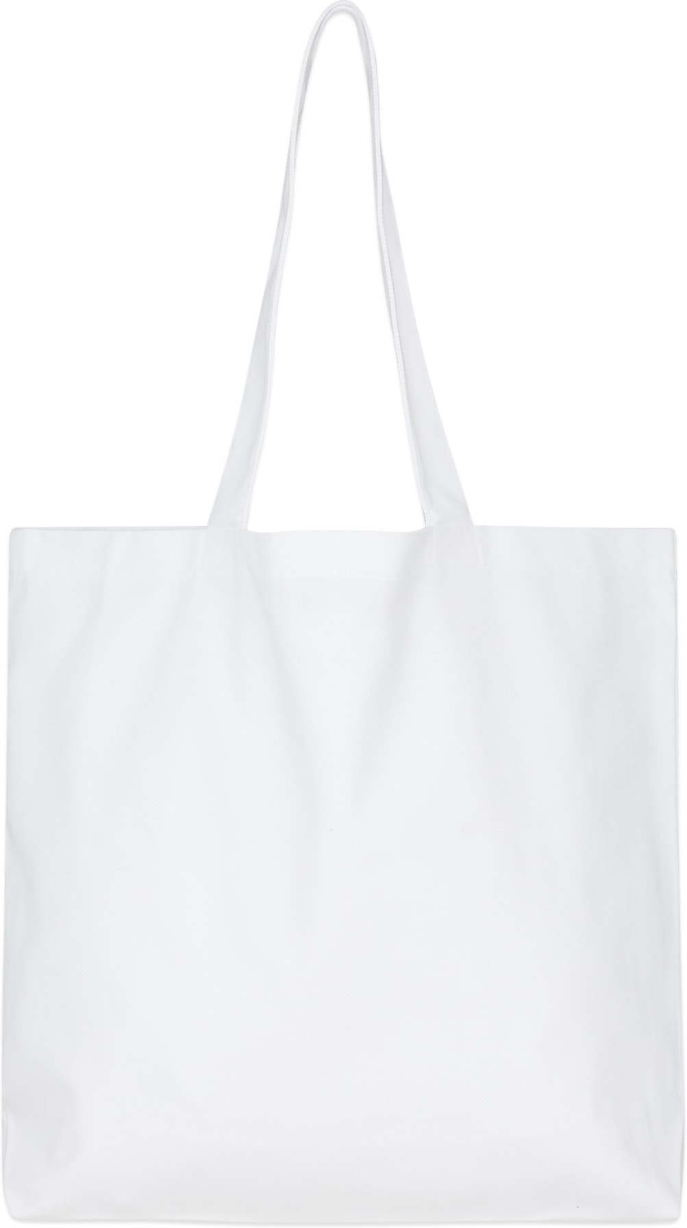 Maison Kitsuné: White Tricolor Fox Tote Bag - 2