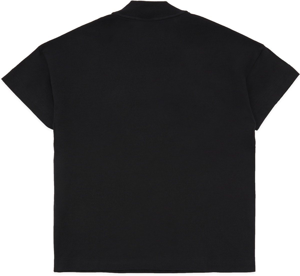 1017 ALYX 9SM: Black Logo Mock Neck T-Shirt - 2