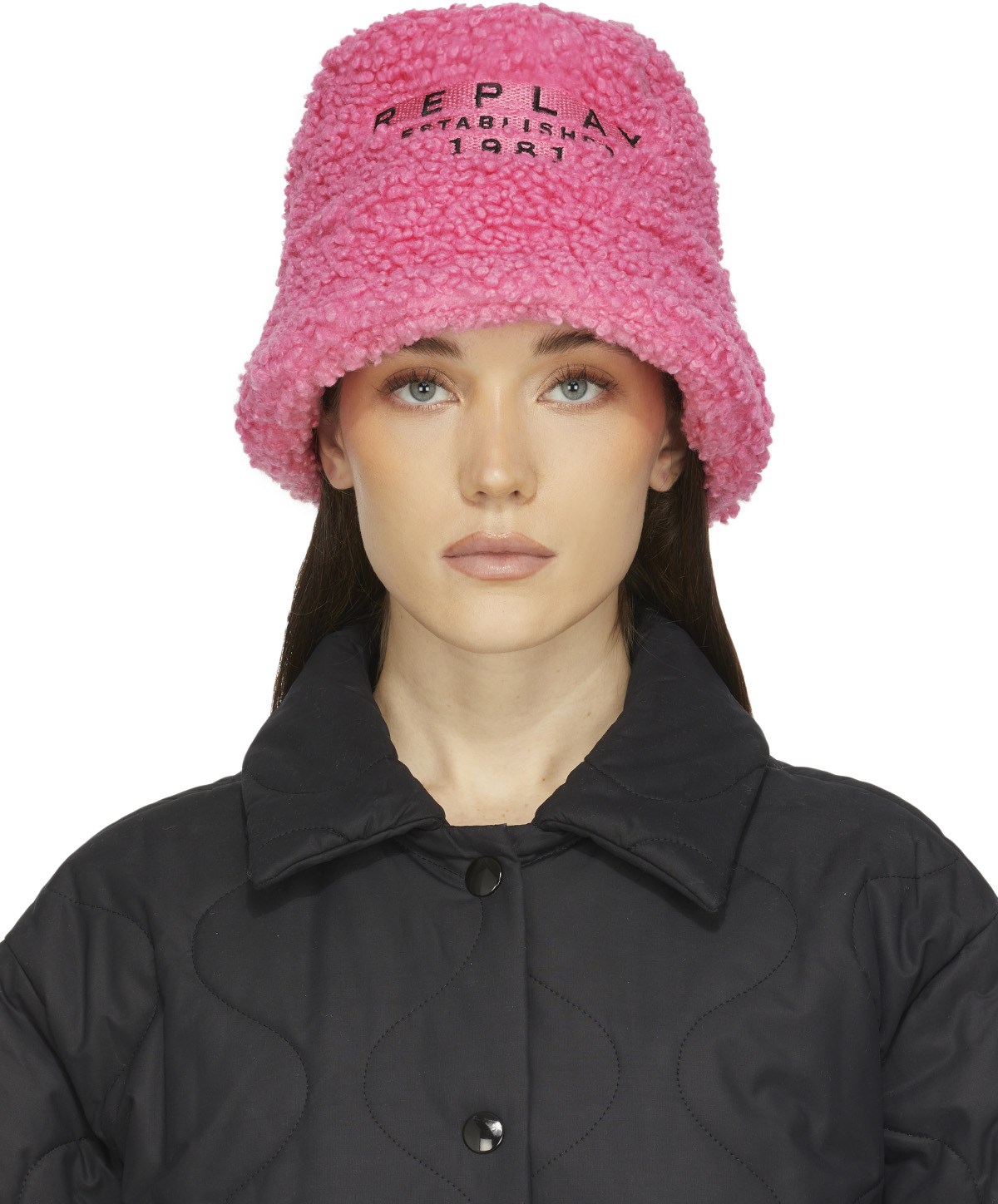 REPLAY: Pink Borg Bucket Hat - 1