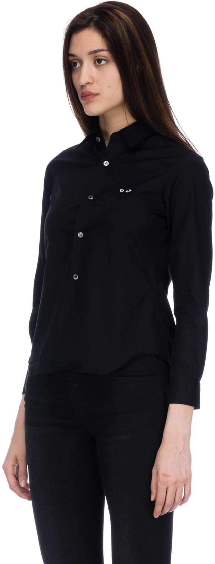 Comme des Garçons Play: Noir Blousons Coeur Noir Noir - 2