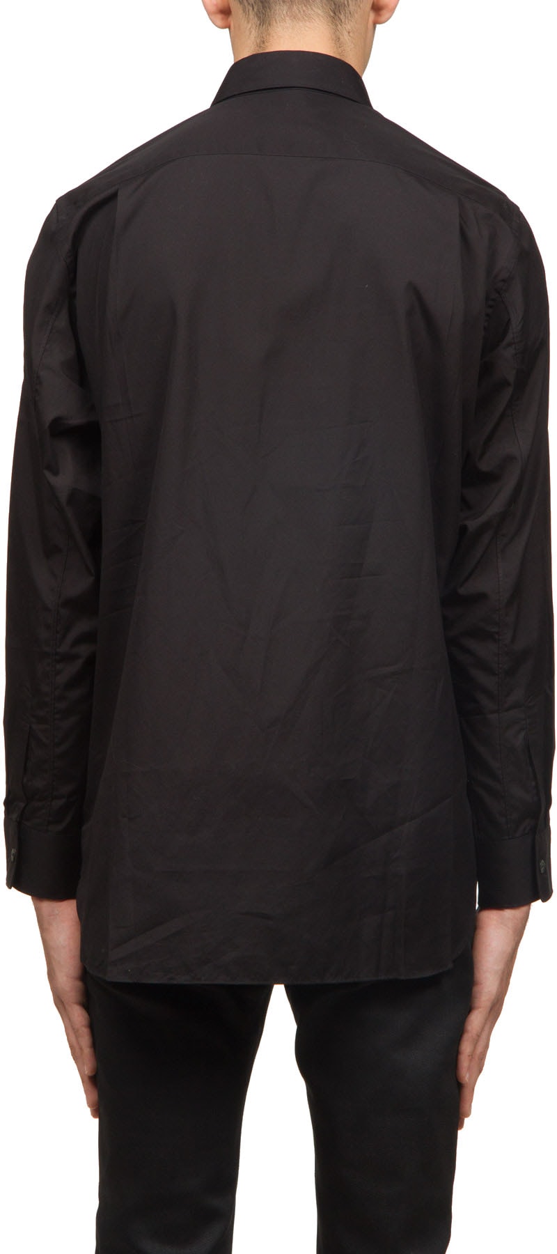 Comme des Garçons Play: Noir Chemise Coeur Noir Noir - 3