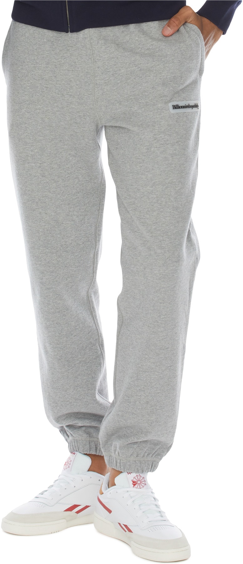 Billionaire Boys Club: Grey Rubber Patch Sweatpants - 4
