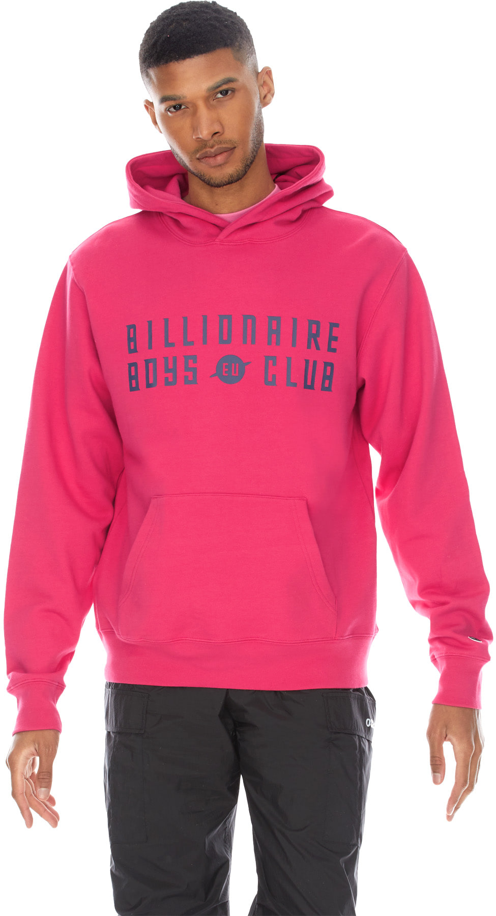 Billionaire Boys Club: Pink EU Logo Hoodie - 3