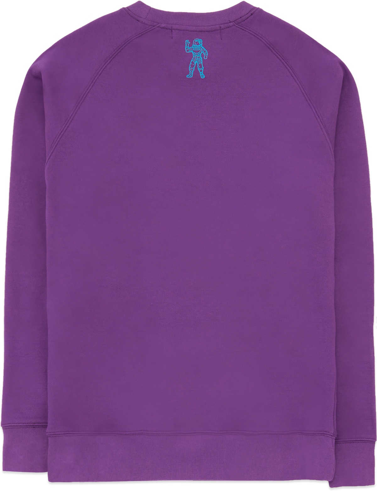 Billionaire Boys Club: Purple Embroidered Serif Logo Crew Sweater - 2