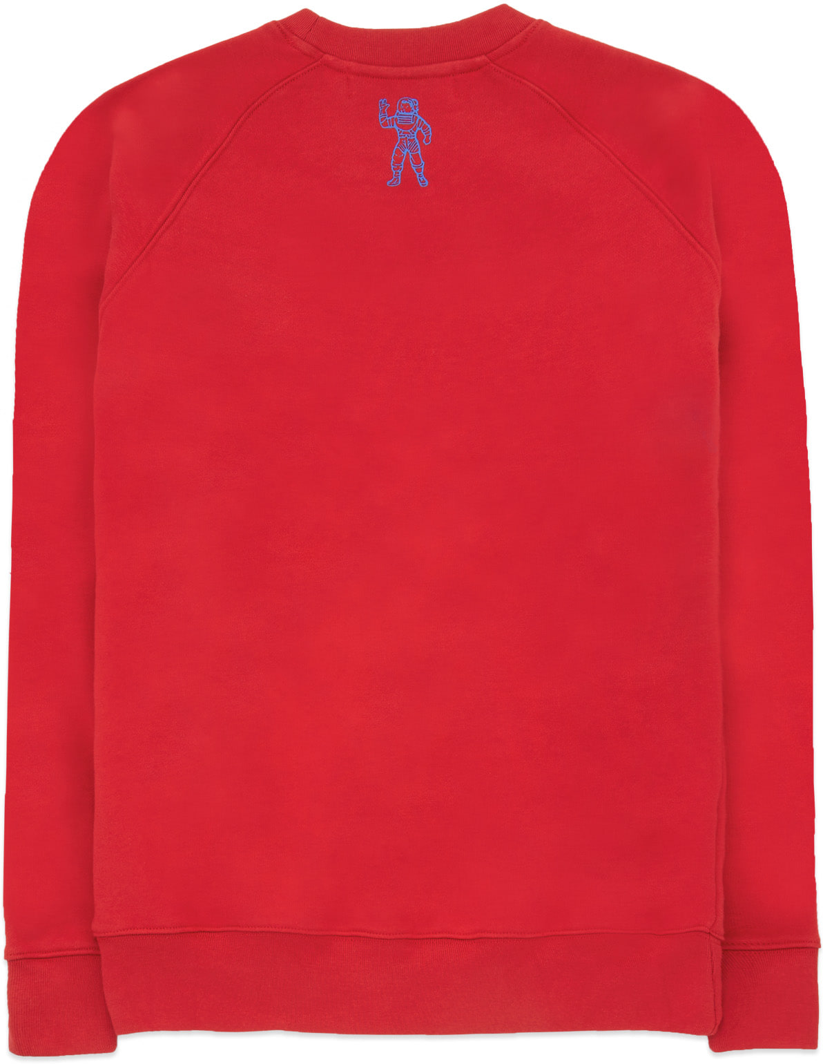 Billionaire Boys Club: Red Embroidered Serif Logo Crew Sweater - 2