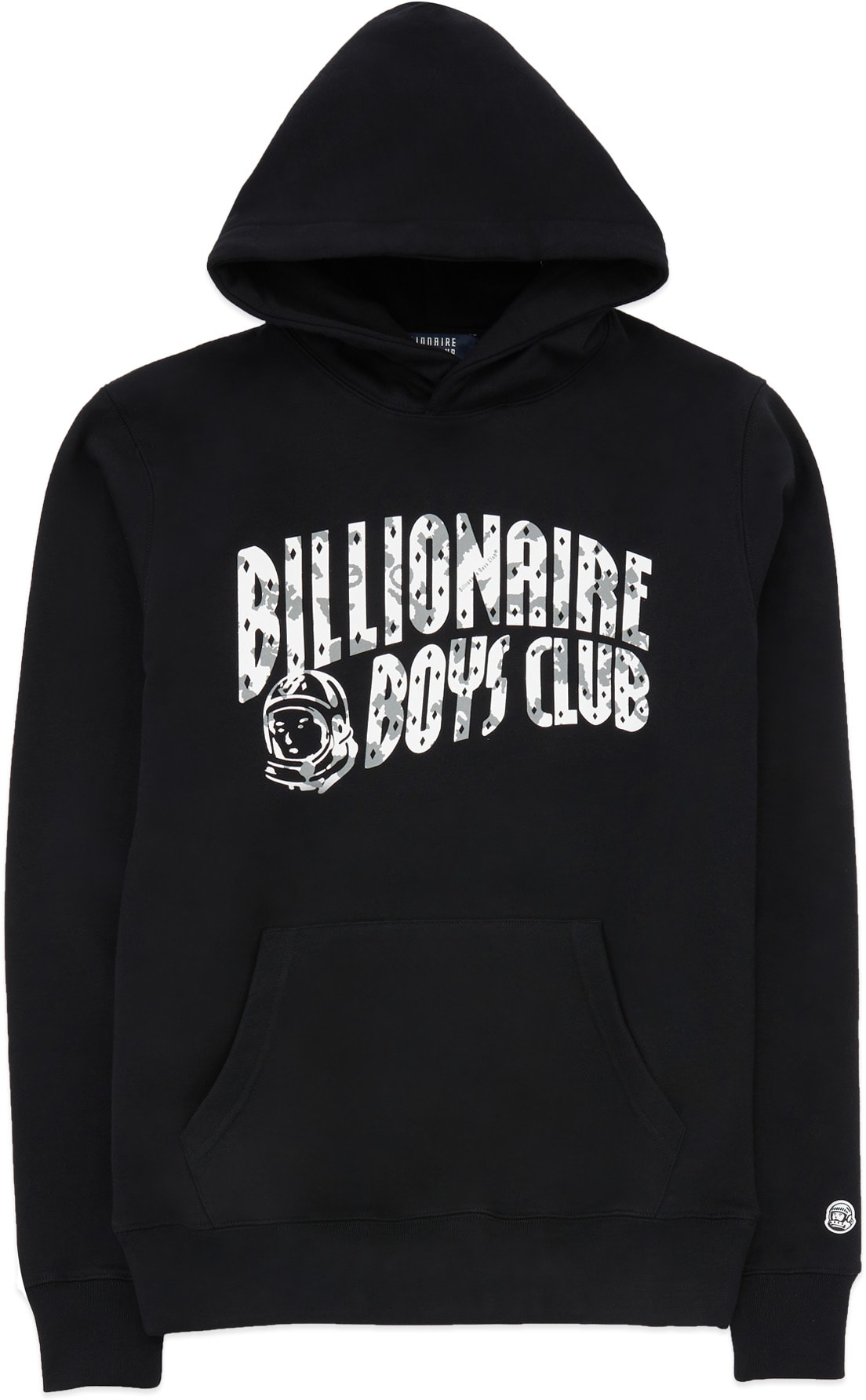 Billionaire Boys Club: Black Arch Logo Hoodie - 1
