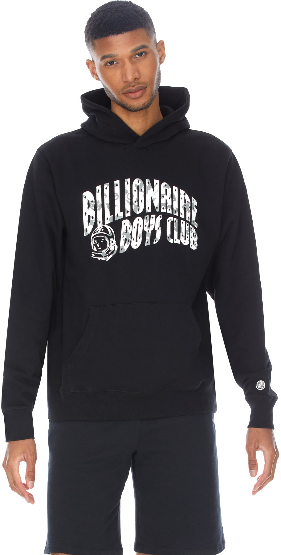 Billionaire Boys Club: Noir Veste à Capuche à Logo Arch Noir - 3