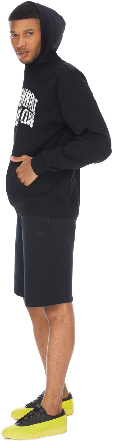 Billionaire Boys Club: Black Arch Logo Hoodie - 4