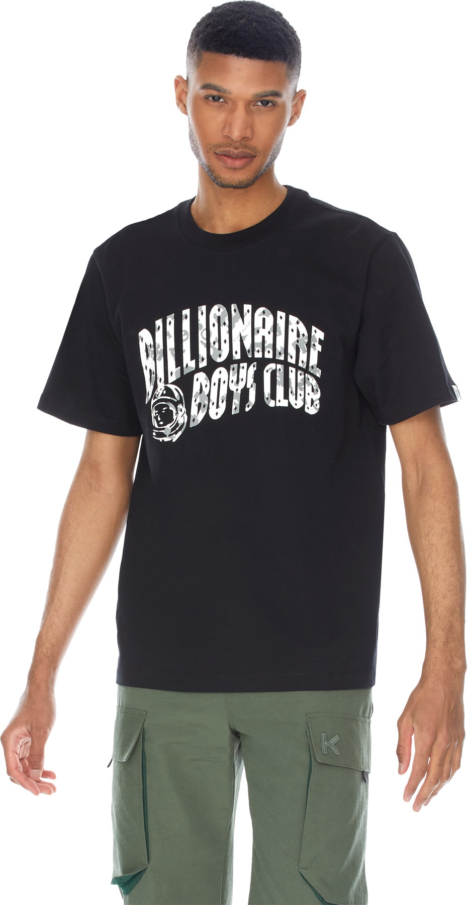 Billionaire Boys Club: Noir T-Shirt à Logo Arch Noir - 3