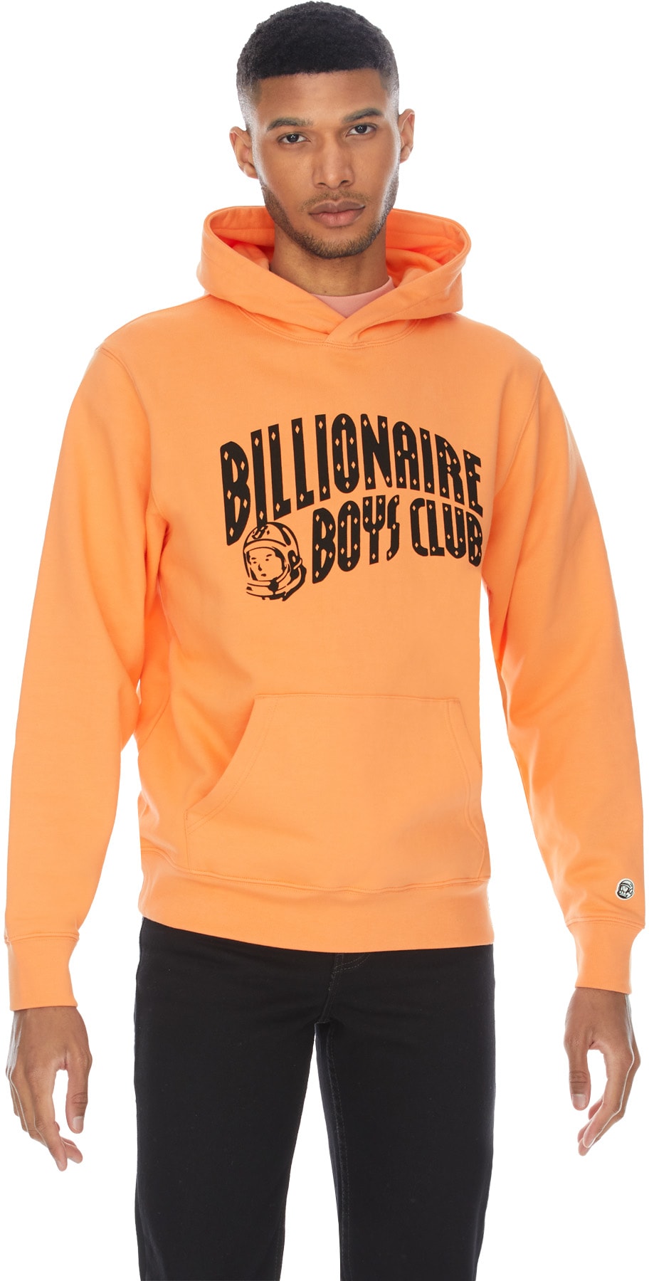 Billionaire Boys Club: Rose Veste à Capuche à Logo Arch Rose - 3